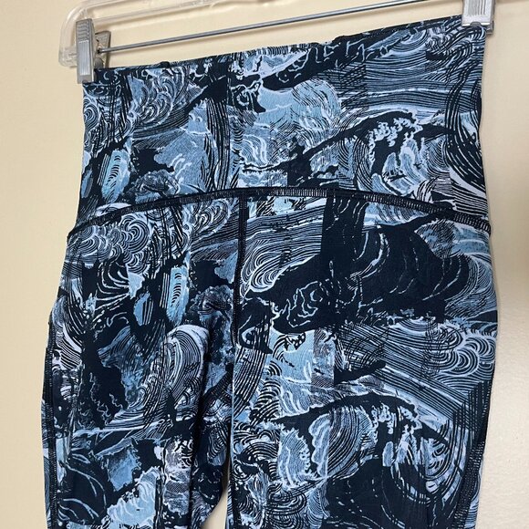 Lululemon Train Times 7/8 Pant Leggings 4 Stretch Athletic Gym Workout Training - Picture 4 of 9